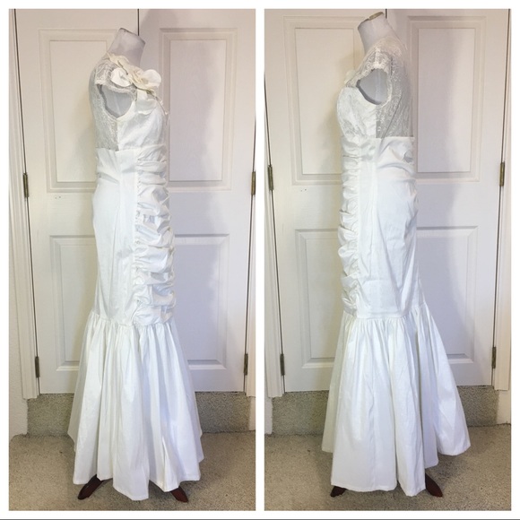 Vintage Jessica McClintock bridal gown - Picture 4 of 7
